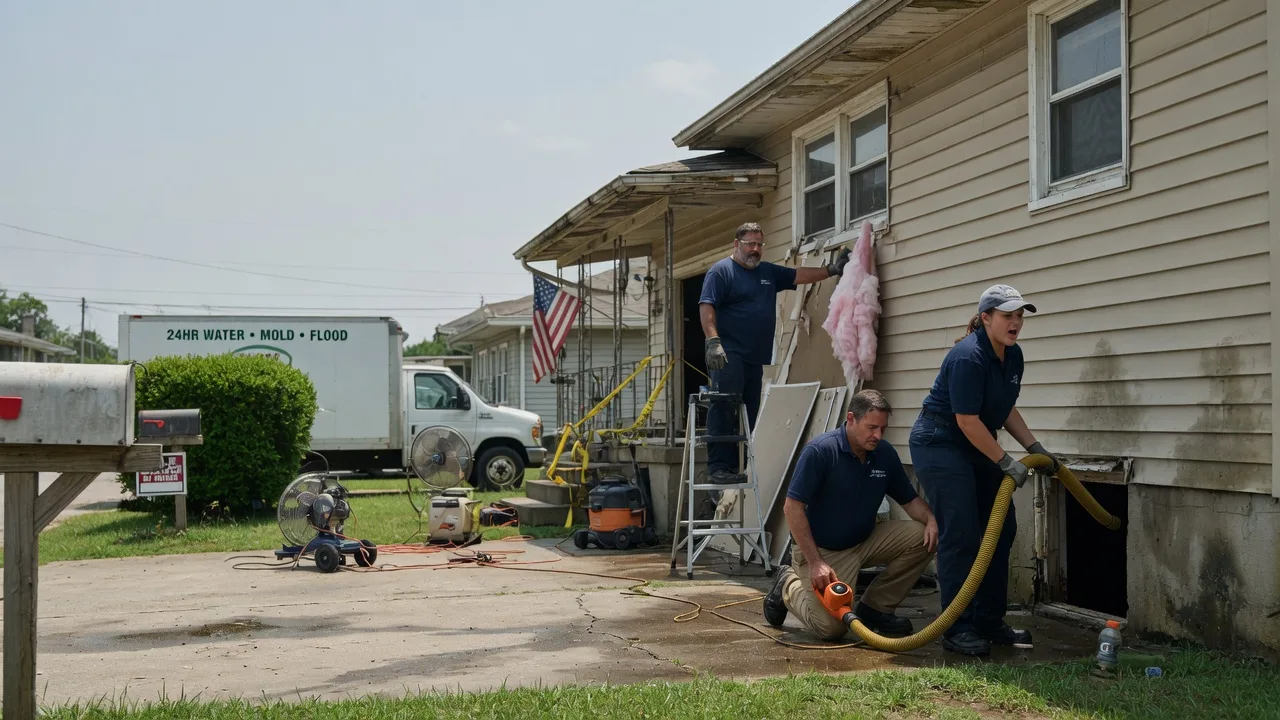 Water Damage Repair in Pomona, IL near me